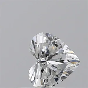 0.7ct HEART F VS2 Natural diamond