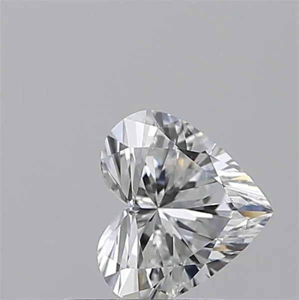 0.7ct HEART F VS2 Natural diamond