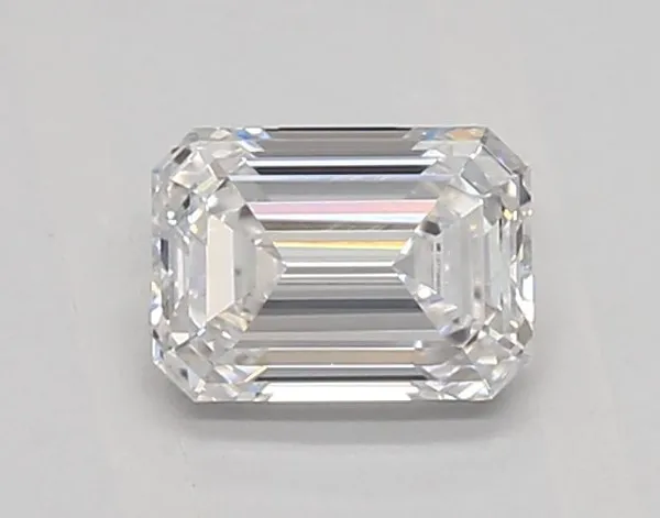 0.61ct EMERALD D VVS1 Lab diamond