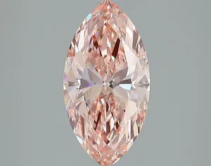 2.03ct MARQUISE Fancy Intense Pink VVS2 Coloured Lab diamond
