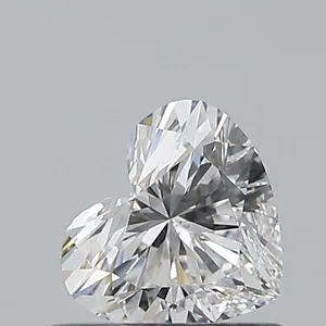 0.5ct HEART E VS1 Natural diamond