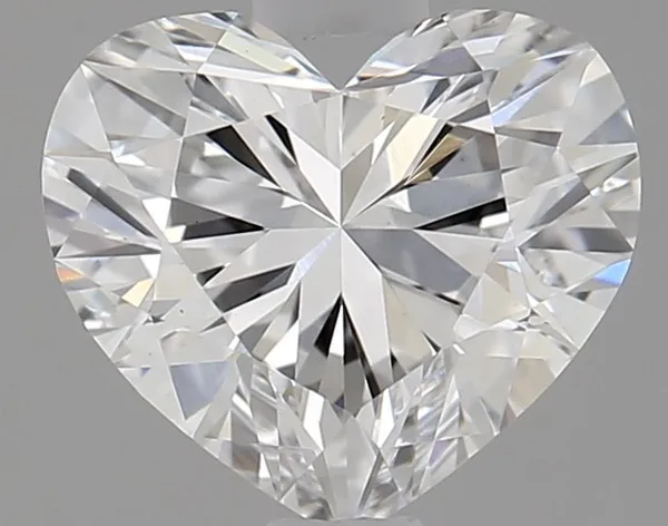 1.05ct HEART D VVS2 Lab diamond