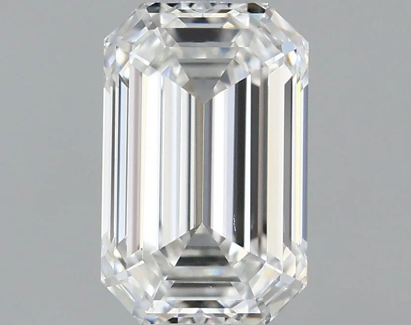 0.50ct EMERALD F VS2 Natural diamond