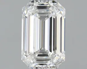 0.5ct EMERALD F VS2 Natural diamond