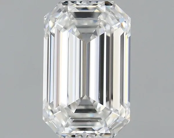 0.5ct EMERALD F VS2 Natural diamond
