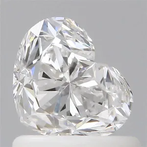 0.9ct HEART D VVS1 Natural diamond