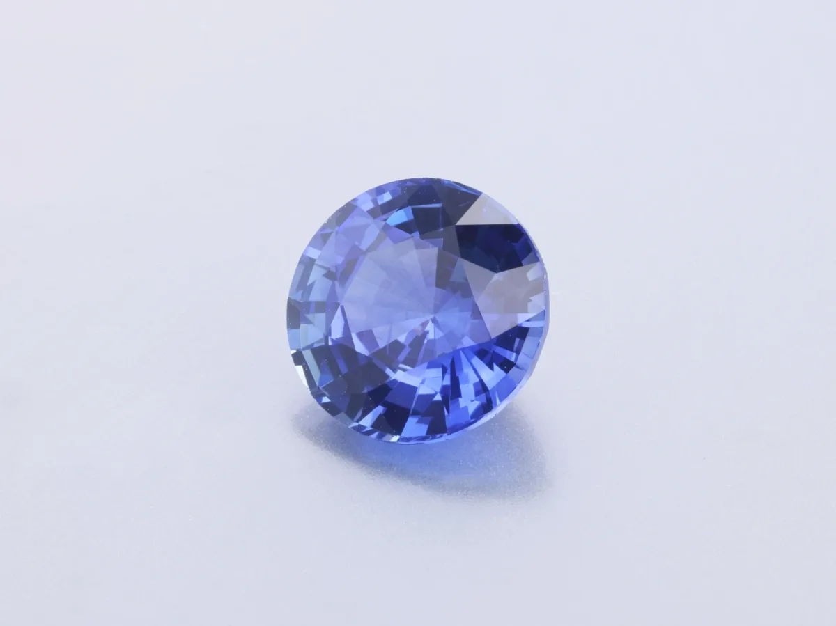 1.43ct Blue Sapphire, Round gemstone