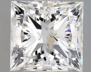 1.01ct PRINCESS G SI1 Natural diamond