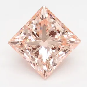 3.07ct PRINCESS Fancy Vivid Pink VVS2 Coloured Lab diamond