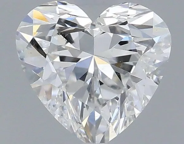 0.6ct HEART F VS2 Natural diamond