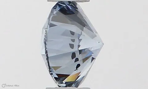 0.35ct ROUND Fancy Intense Blue SI1 Coloured Lab diamond
