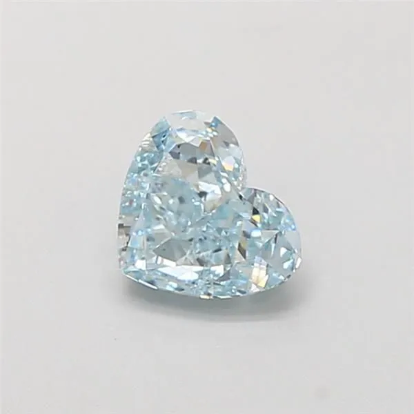 1.02ct HEART Fancy Intense Blue VS1 Coloured Lab diamond