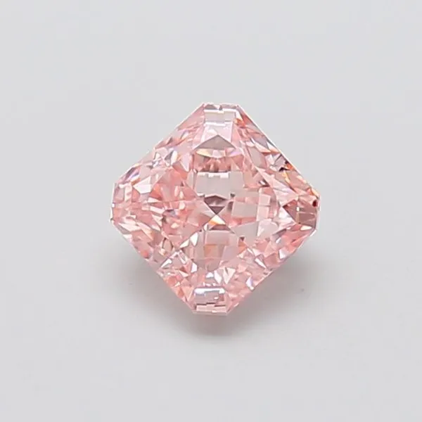 1.09ct RADIANT Fancy Intense Pink VVS2 Coloured Lab diamond