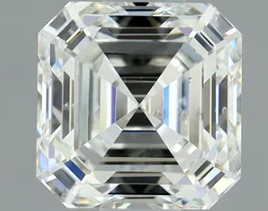 1.01ct ASSCHER G SI2 Natural diamond