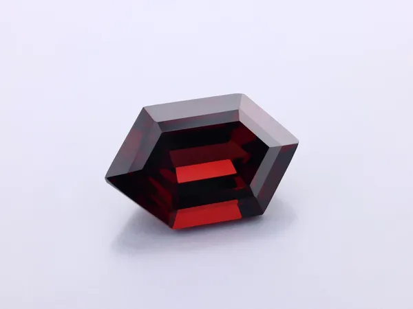 9.3ct Red Garnet, Fancy cut gemstone