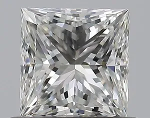 0.66ct PRINCESS G VVS2 Natural diamond