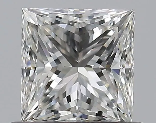 0.66ct PRINCESS G VVS2 Natural diamond