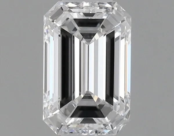 0.37ct EMERALD D IF Natural diamond