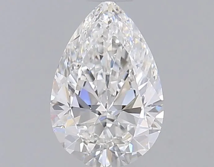 0.58ct PEAR F VS2 Natural diamond