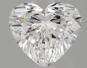 1.05ct HEART D VVS2 Lab diamond