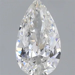 0.5ct PEAR F SI1 Natural diamond
