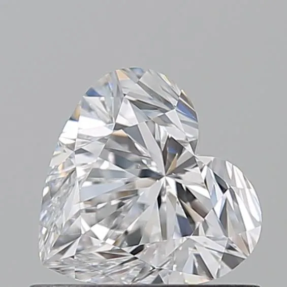 0.71ct HEART D VS2 Natural diamond