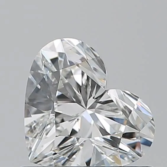 0.71ct HEART G VS2 Natural diamond