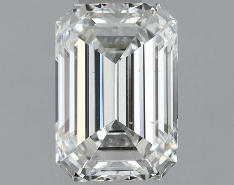 0.72ct EMERALD F VS2 Lab Grown diamond