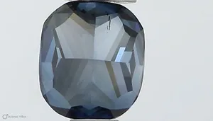 0.5ct CUSHION Fancy Deep Blue SI2 Coloured Lab diamond