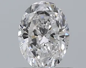 0.46ct OVAL D VVS2 Natural diamond