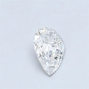 0.38ct PEAR D VVS2 Natural diamond