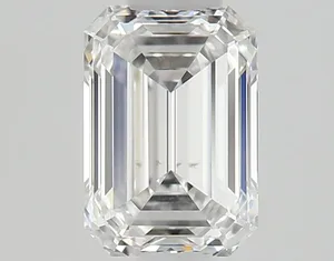 0.5ct EMERALD D VS2 Natural diamond