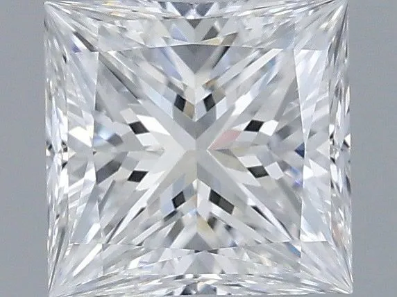 0.75ct PRINCESS D VVS2 Natural diamond