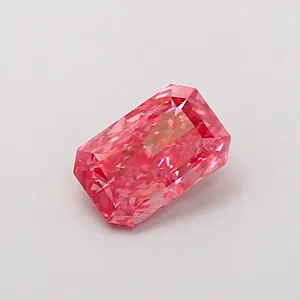 1ct RADIANT Fancy Vivid Pink VS2 Coloured Lab diamond
