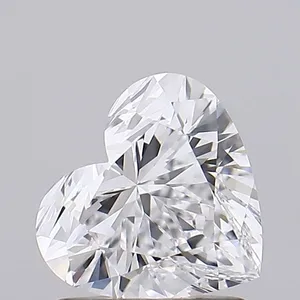 1.09ct HEART D VVS1 Lab diamond