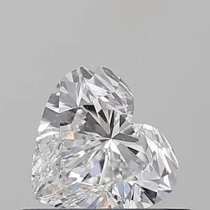0.5ct HEART D VS2 Natural diamond