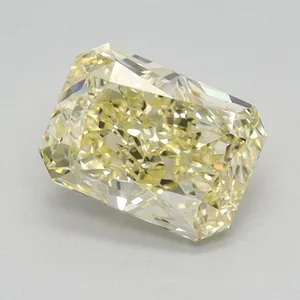 1.1ct RADIANT Fancy Intense Yellow VS1 Coloured Lab diamond
