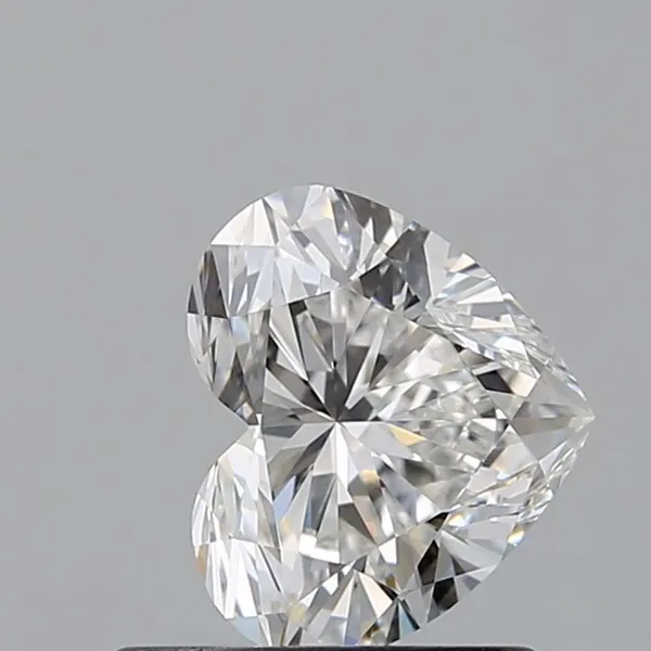 0.76ct HEART F VVS1 Natural diamond