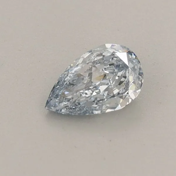 0.33ct PEAR Fancy Blue VVS2 Coloured Lab diamond