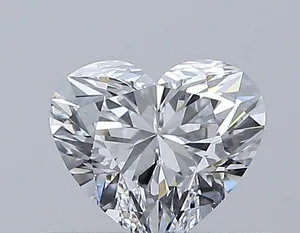 0.37ct HEART D VVS2 Natural diamond