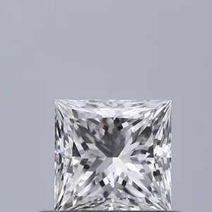 0.43ct PRINCESS E VVS2 Natural diamond