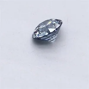 0.31ct ROUND Fancy Vivid Blue I1 Coloured Lab diamond