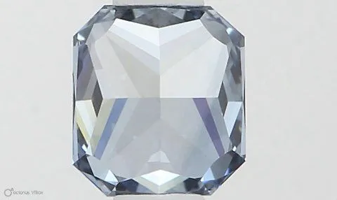 0.5ct RADIANT Fancy Vivid Blue VS1 Coloured Lab diamond