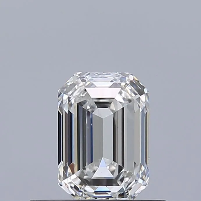 0.52ct EMERALD F VVS2 Natural diamond