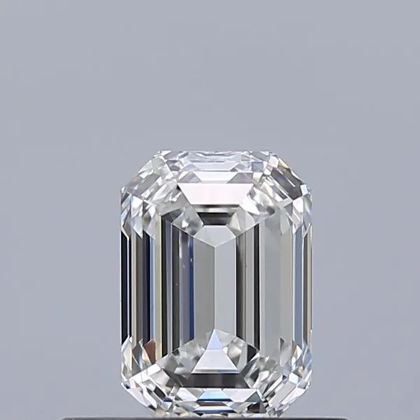 0.52ct EMERALD F VVS2 Natural diamond