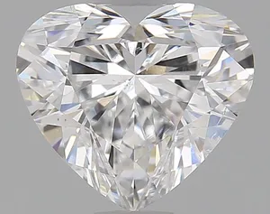 0.93ct HEART D SI1 Natural diamond