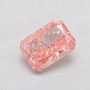 1.07ct RADIANT Fancy Intense Pink VS1 Coloured Lab diamond