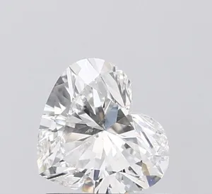 1ct HEART H SI2 Natural diamond