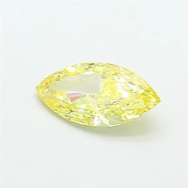 1.03ct MARQUISE Fancy Intense Yellow VS1 Coloured Lab diamond