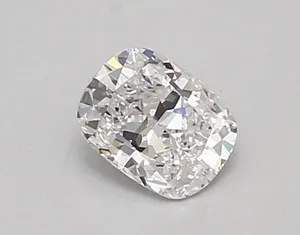 0.65ct CUSHION D VVS2 Lab diamond